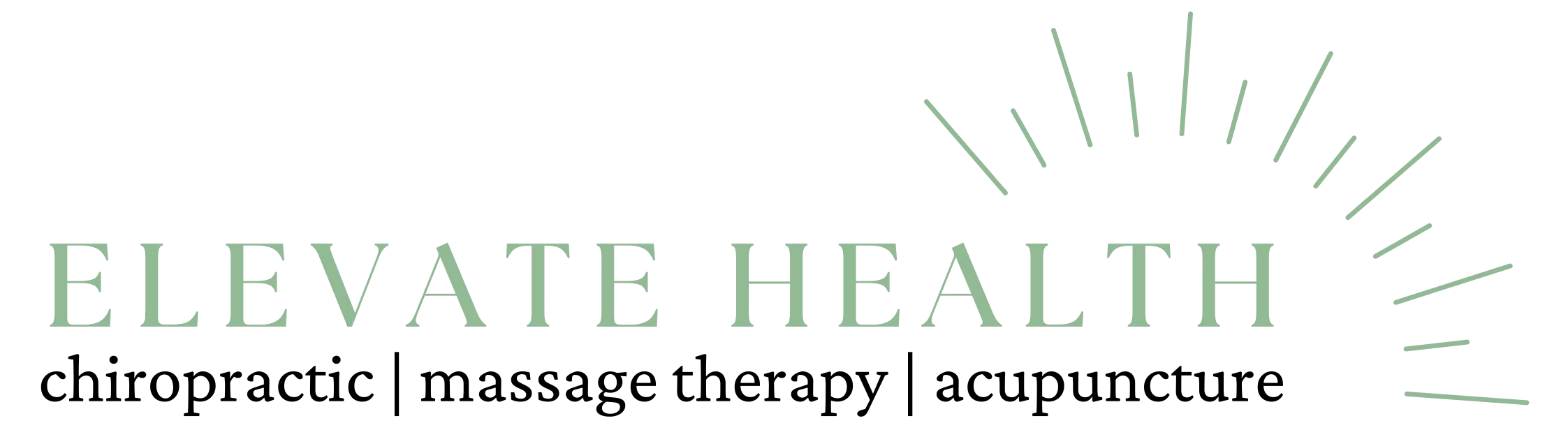 The Elevate Health Chiropractic website logo