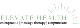 The Elevate Health Chiropractic website sidebar logo