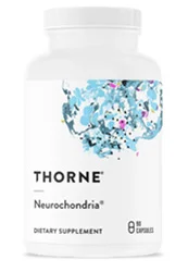 A bottle of Neurochondria supplements